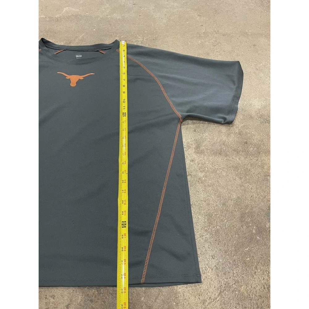 Texas Longhorns Shirt Mens XL Gray NCAA Football Performance Training Tee NCAA - Picture 10 of 16